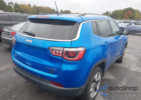 2019 Jeep Compass Limited 4X4 из США, поврежденный, VIN 3C4NJDCB2KT639283